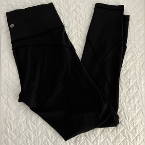 Lulu lemon leggings 7/8 Size 6